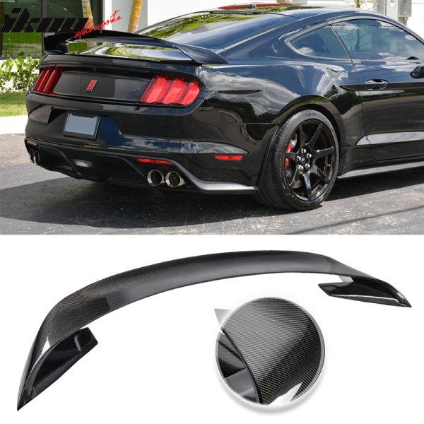 IKON Motorsports Carbon Heckspoiler GT350R Style - Typ A (15-21 All) 