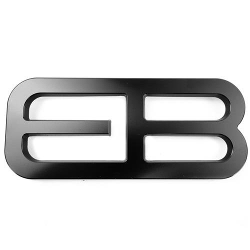 Kofferraum Emblem EB Aluminium (15-21 EB) 