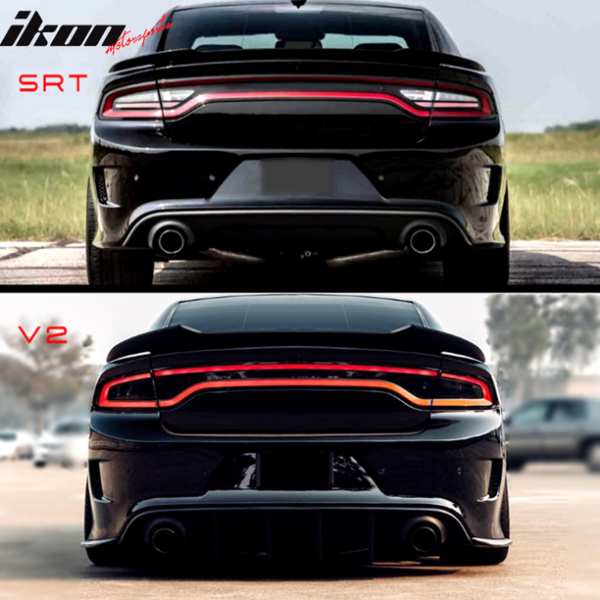 V2 Style Trunk Spoiler Wing (CHARGER 15-23 all)
