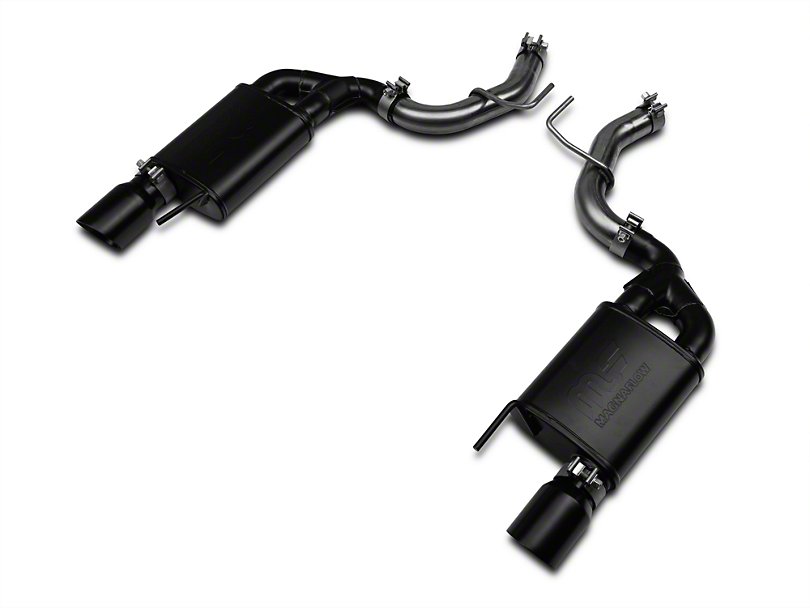 RTR Tactical Performance Street Spec exhaust with black tips (15-23 EB)