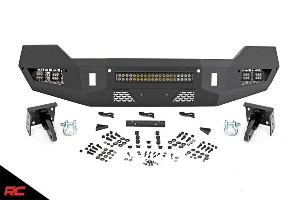 Rough Country Frontstossstange Heavy Duty mit LED (13-18 RAM 1500) 10774