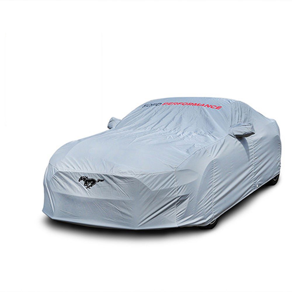 ➤ Ford Performance Car Cover (15-23 GT, V6, EB Coupe / Fastback) jetzt  günstig bei American Horsepower kaufen!