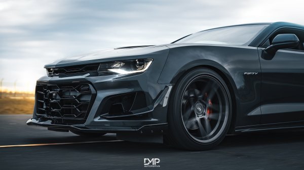 ZL1 1LE Style Conversion 1:1 Front Bumper with Winglets (CAMARO 16-18 LT/RS/SS)