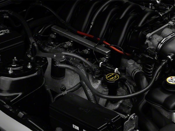 JLT V3.0 Black Oil Separator - Beifahrerseite (05-10 GT) 3013P-B