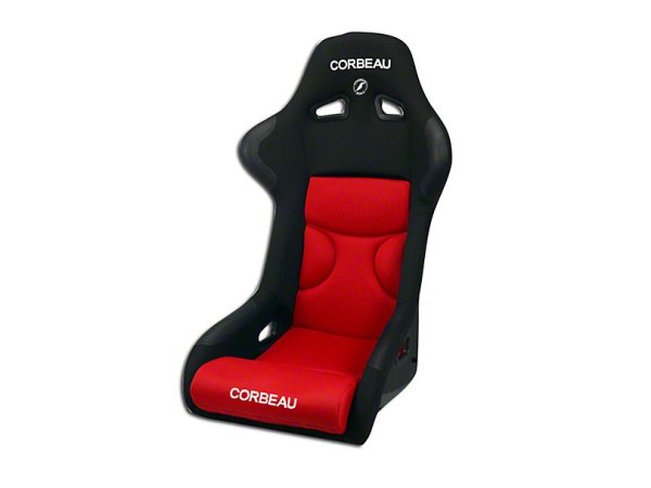 Corbeau FX1 Pro Wide Racing Sitz - Schwarz / Rot (79-21 All) 29507P