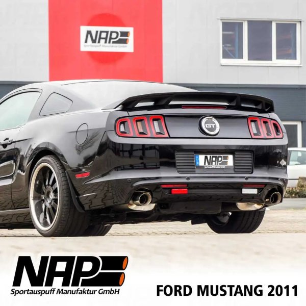 NAP exhaust system Mustang S197 (11-14 GT)