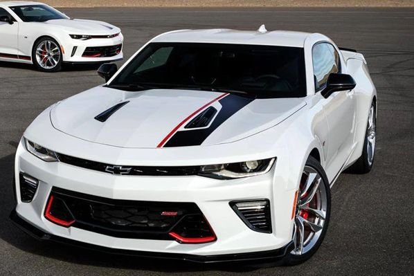 American Authority lower grill with red accents (CAMARO 16-18 SS)