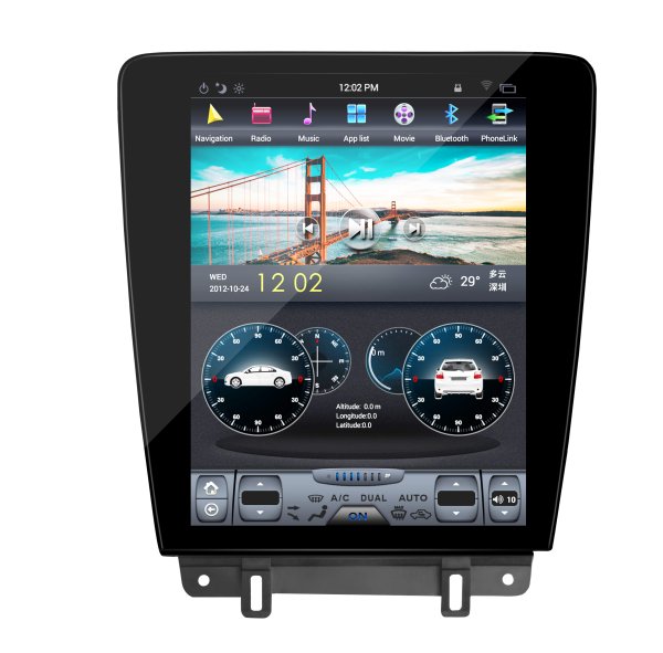 12,1 Zoll Bildschirm Tesla Style Navigation GPS Radio Android 8.1 (10-14 All) 