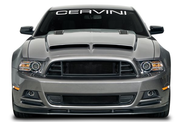Cervinis GT500 Style oberer Kühlergrill - schwarz matt (13-14 GT, V6) 4413-MB